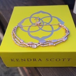Kendra Scott Chantel Beaded Bracelet in Rose Gold